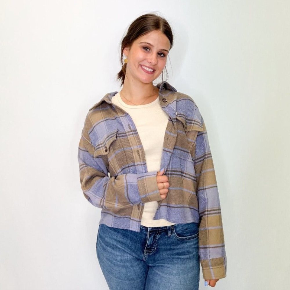 Sanctuary Starstruck Plaid Shacket